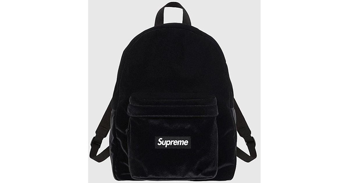 Supreme Velvet Backpack ベルベット リュック 25FW SUPREME Velvet 