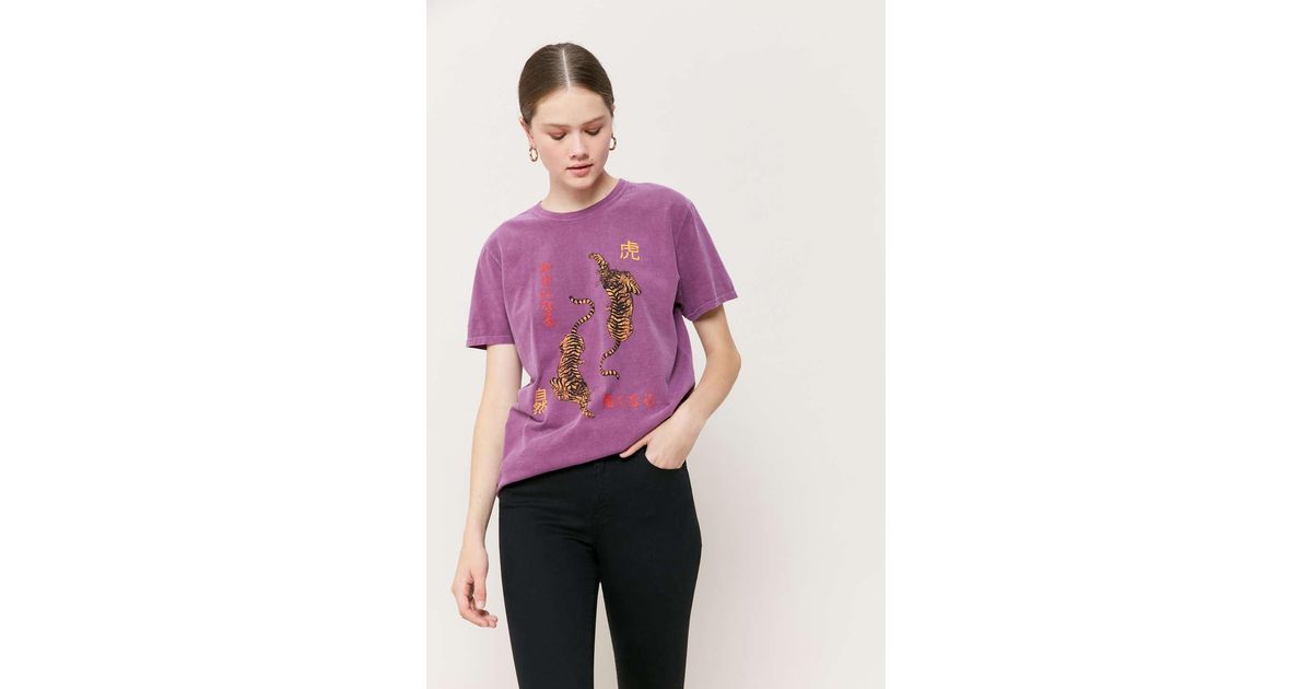 urban outfitters tiger t shirt