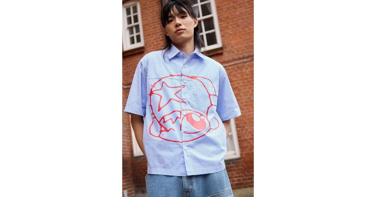 Jaded London Stereo Stripe Shirt sサイズ Shop Stereo Stripe Shirt | Jaded London | Clothing
