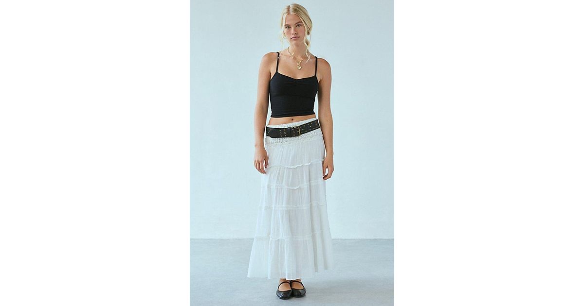 韓国人気[SWIMCITY♥] [ 2nd ] Maze skirt (BL) Trendy Street Basic Double-Layer Cotton Simple Stretchy Tube