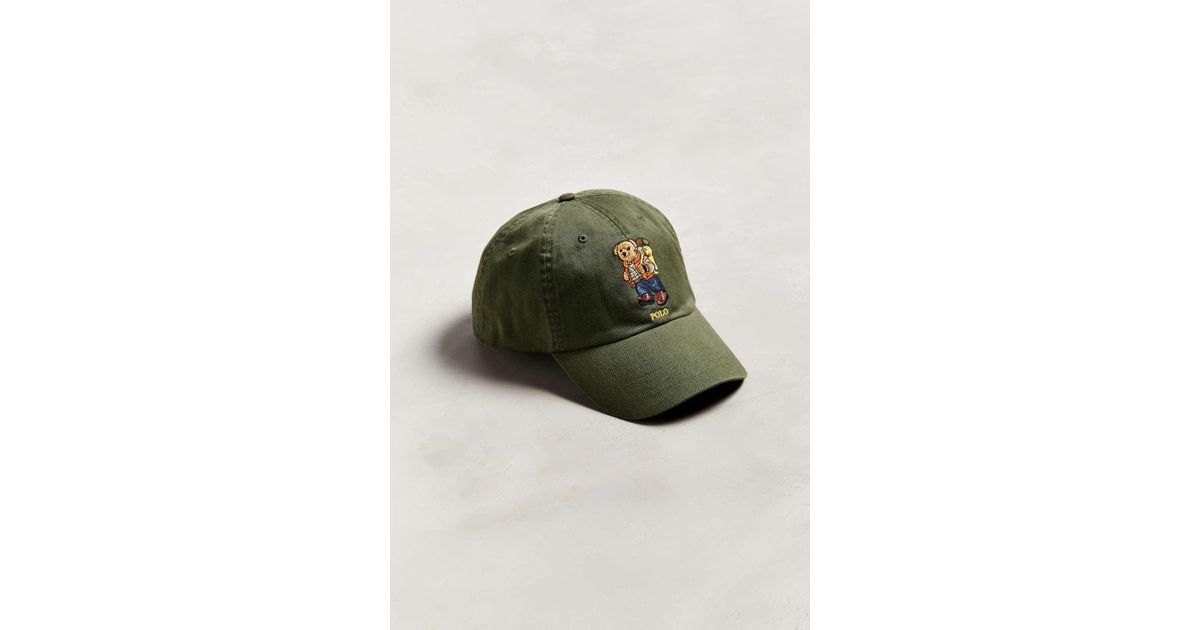 polo ralph lauren hiking bear cap