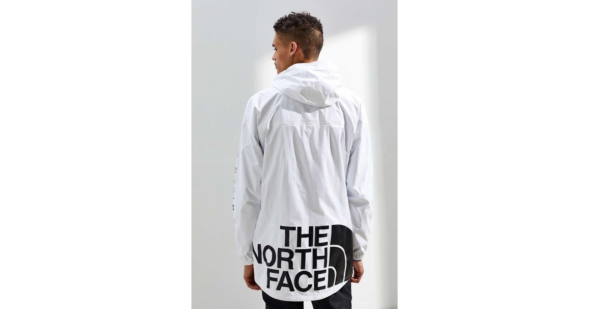 the north face cultivation graphic anorak rain jacket