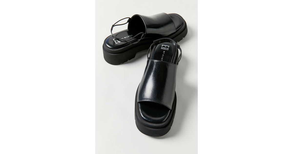 E8 By Miista Noreen Platform Sandal in Black | Lyst