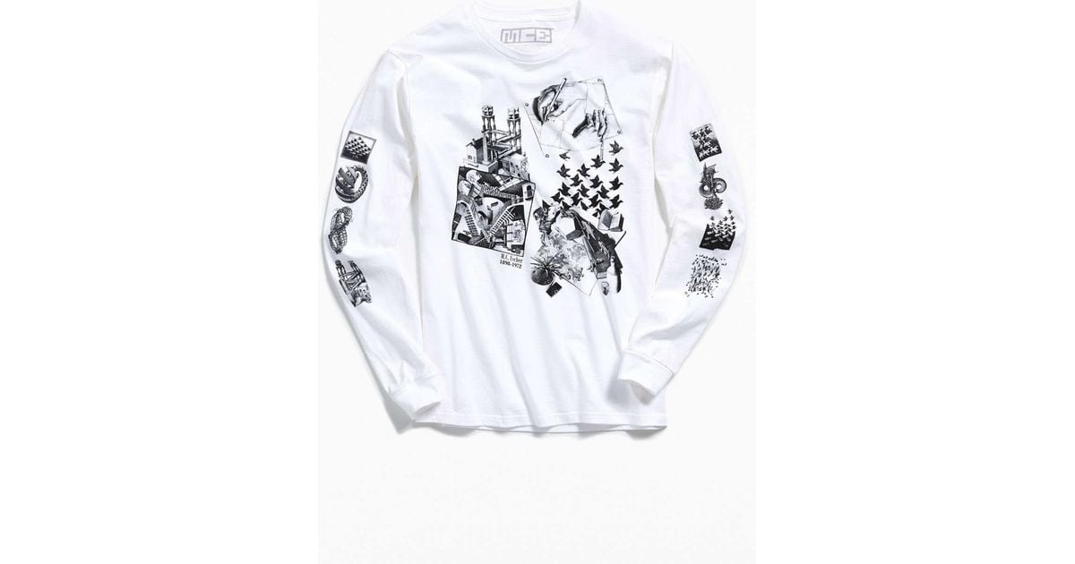 mc escher long sleeve