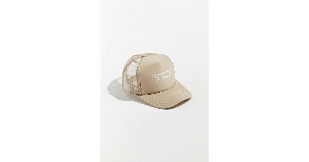 Knowledge Is Power Trucker Hat 