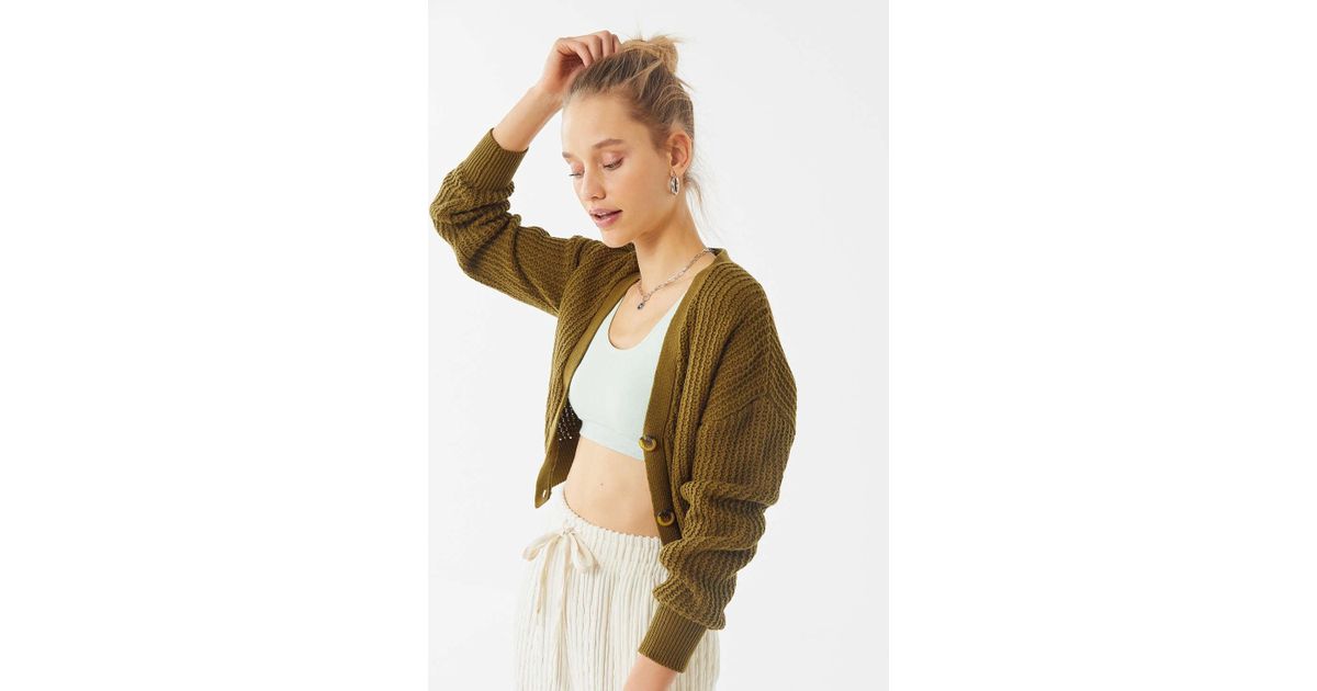urban outfitters embroidered cardigan