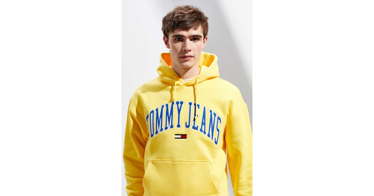 tommy jeans classic logo hoodie
