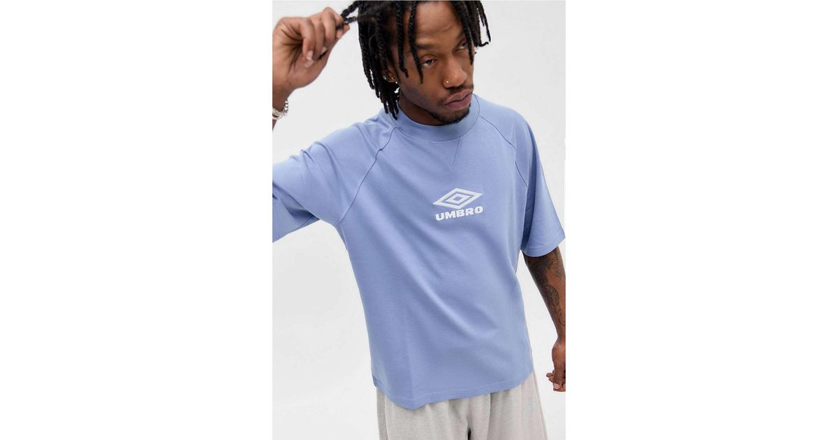Umbro Infinity Iconic Boxy T-shirt in Blue for Men | Lyst UK