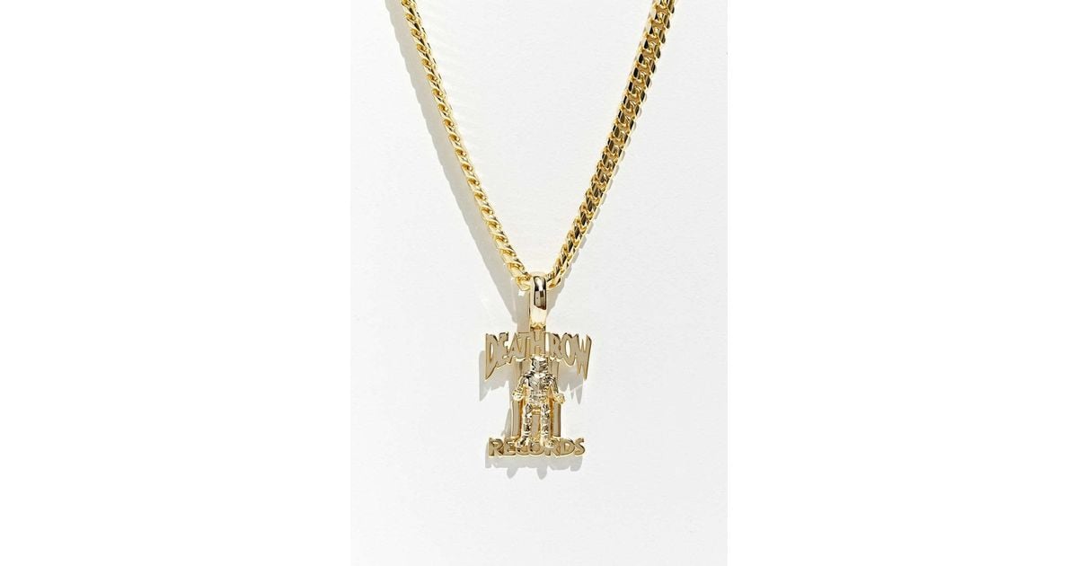 Urban Outfitters King Ice X Death Row Records Necklace for Men - Lyst