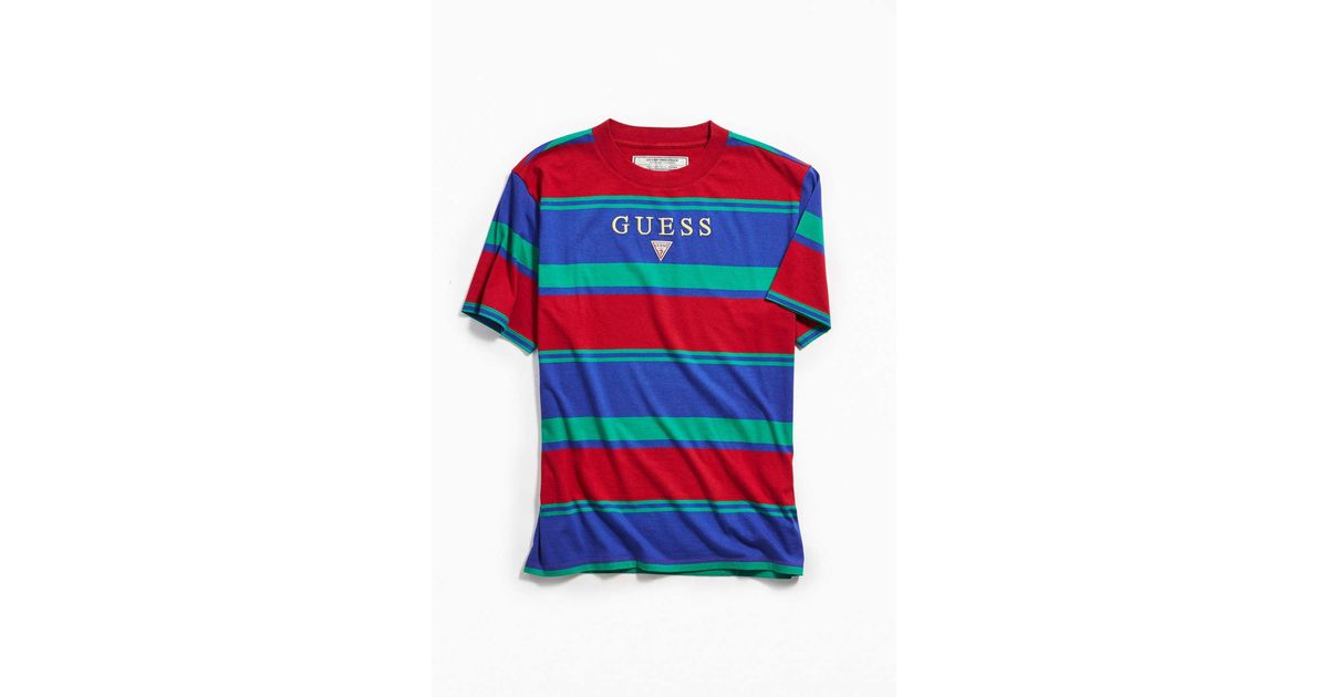 guess camden stripe tee