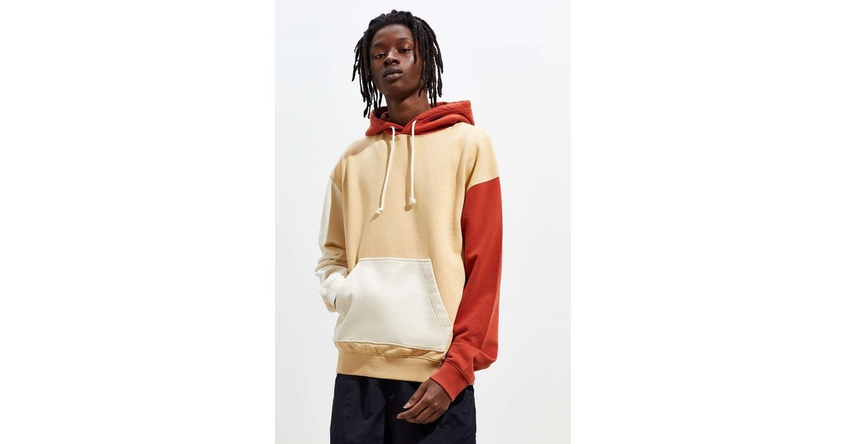urban outfitters colorblock hoodie