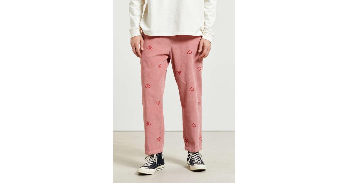 Urban Outfitters Uo Embroidered Corduroy Beach Pant for Men - Lyst