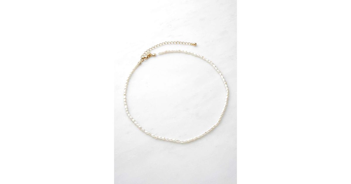 Urban Outfitters Multicolor Real Freshwater Pearl Necklace