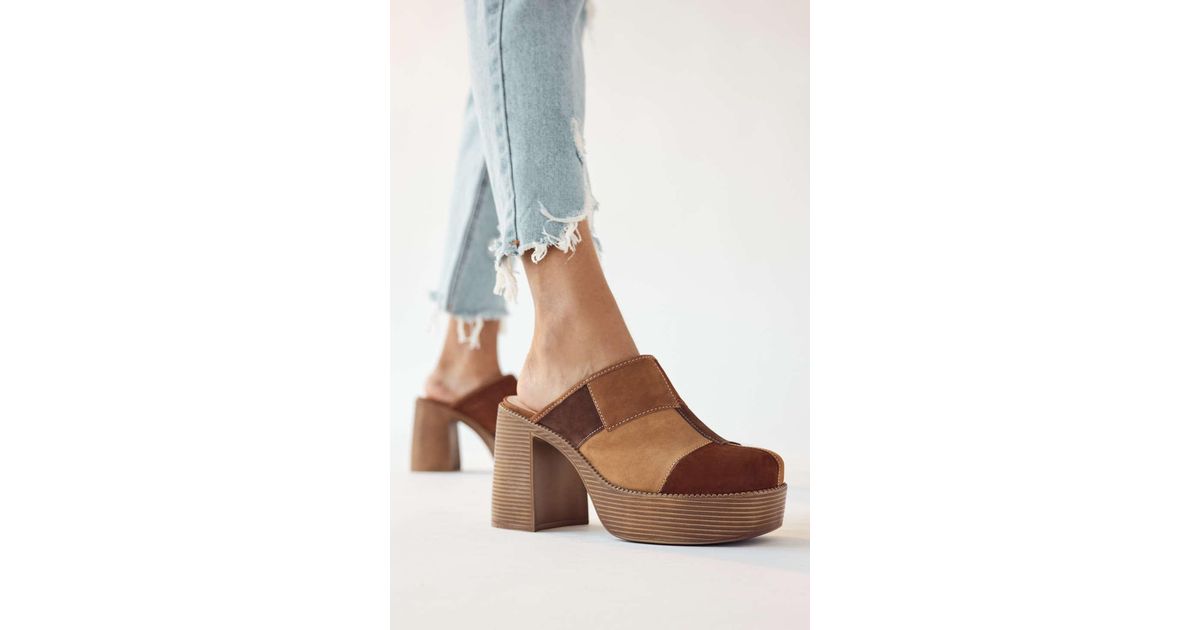 steve madden tan mule