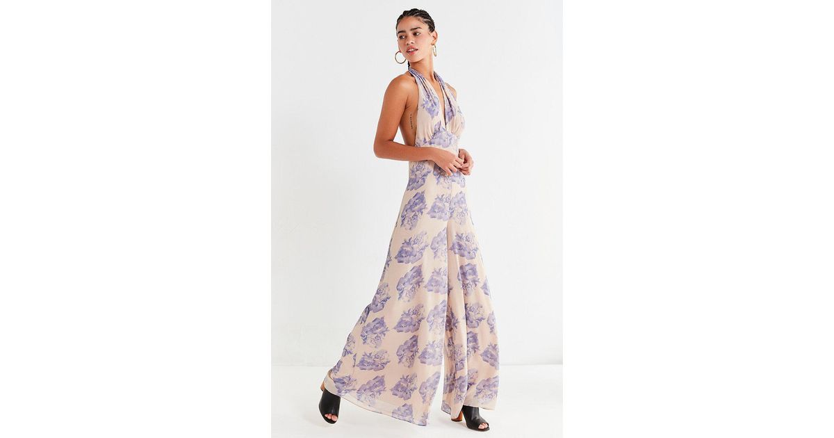 urban outfitters pink jumpsuit