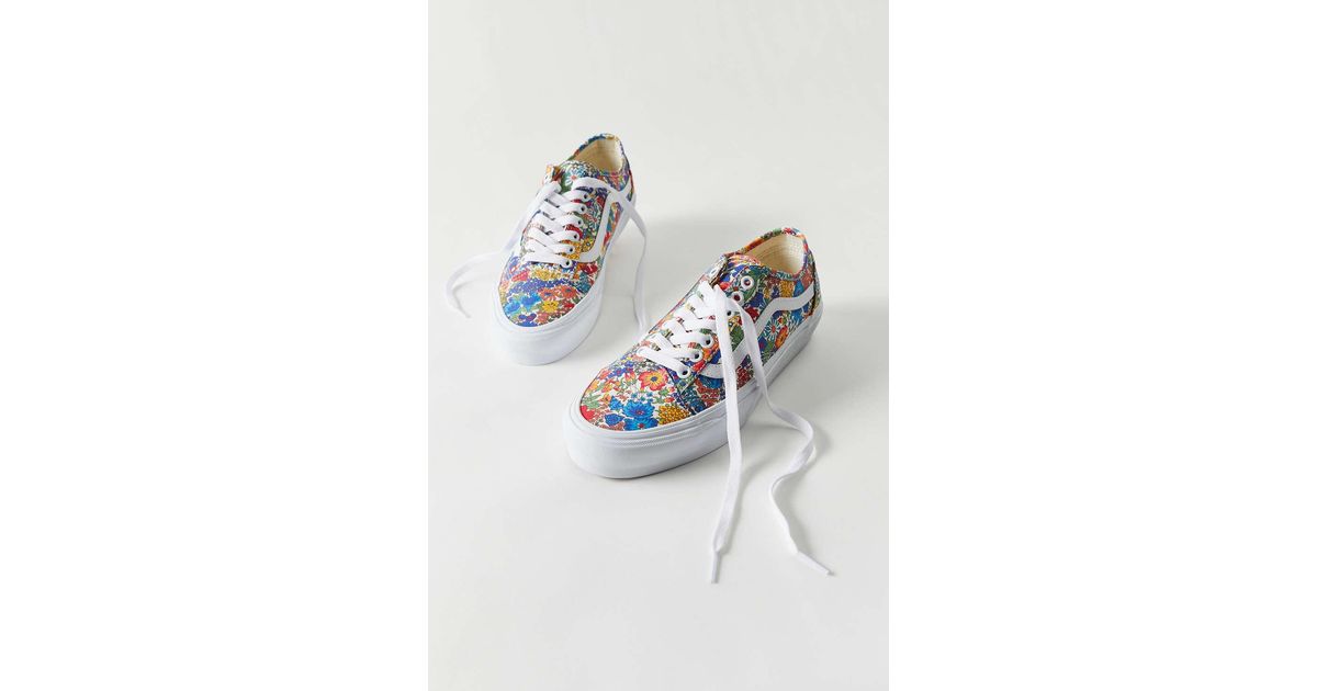 vans x liberty tapered old skool