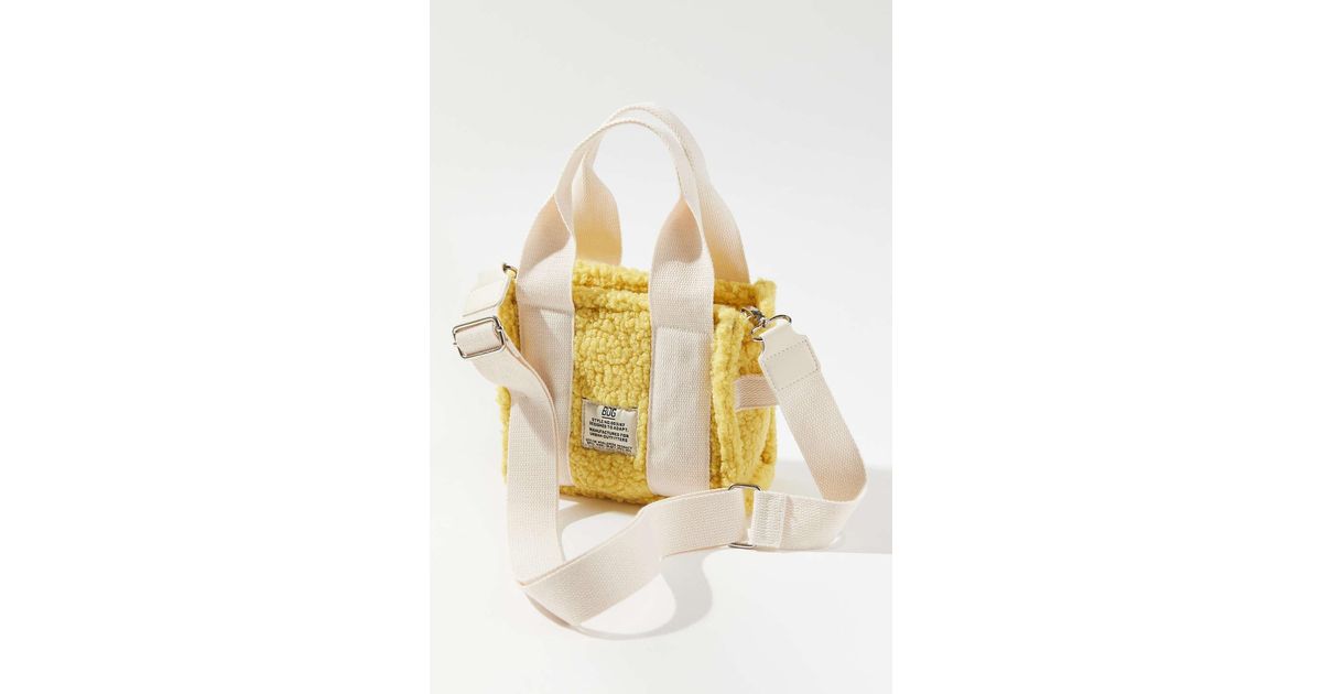 bdg serena sherpa mini tote bag