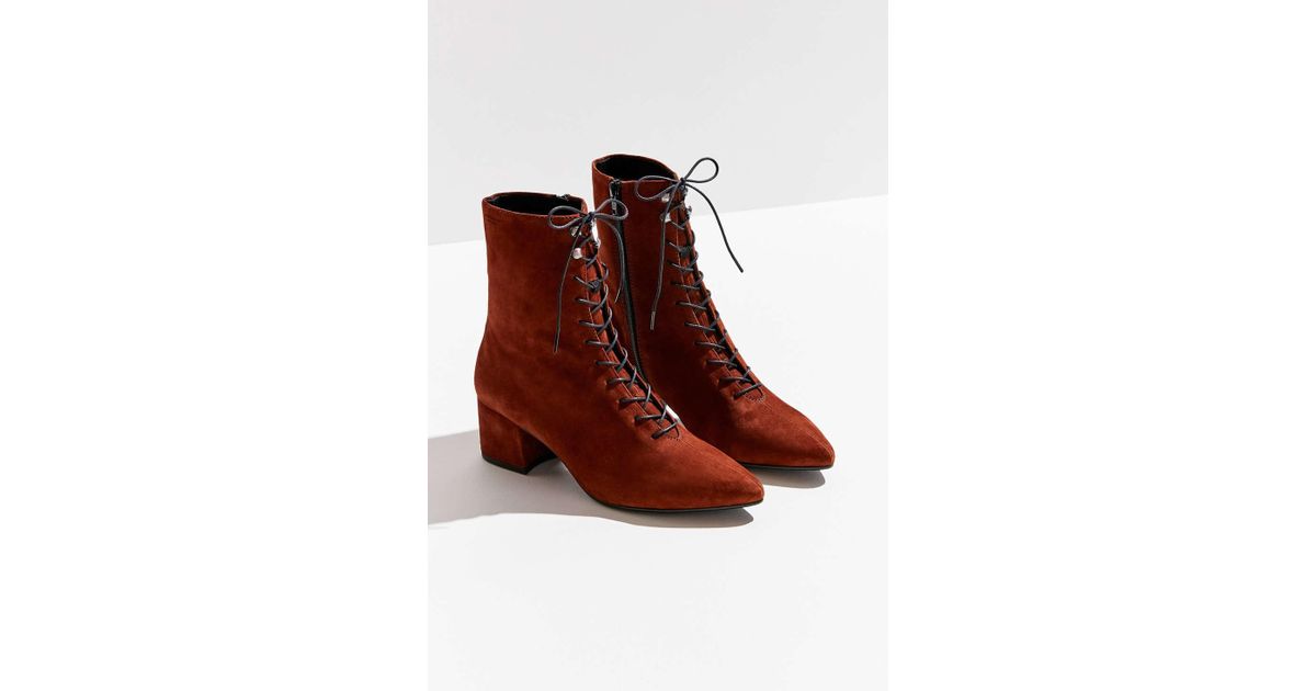 Vagabond Suede Mya Lace-up Boot in 