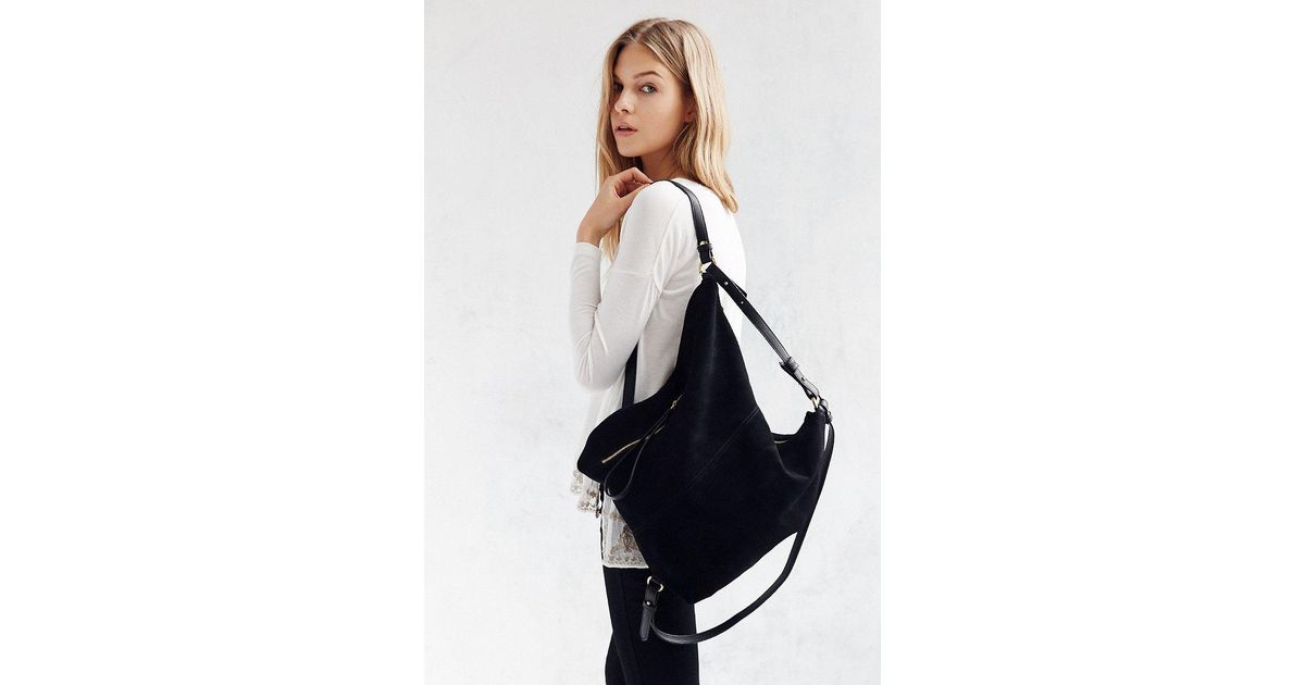 Kimchi Blue Convertible Backpack Shoulder Bag in Black | Lyst