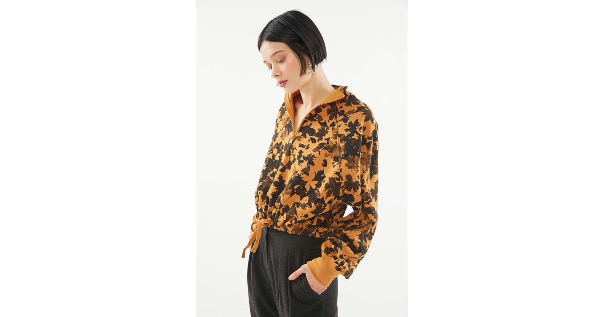 Urban Outfitters Uo Noah Half-zip Sweatshirt - Lyst