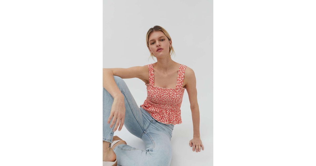 urban outfitters peplum tank