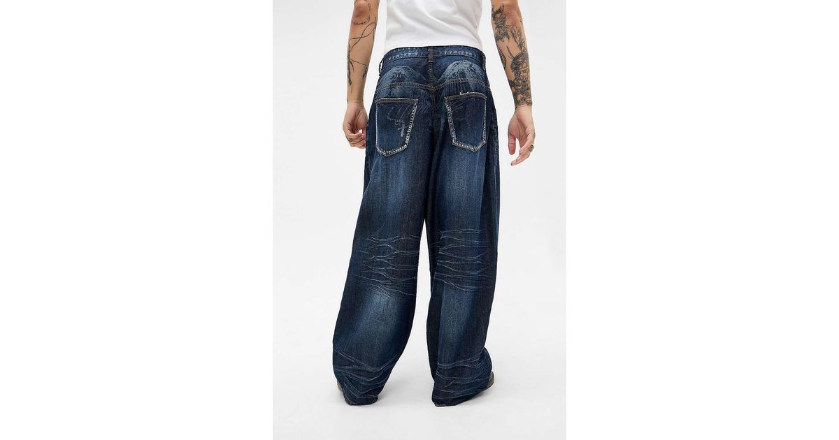 Jaded London Falcon Xl Colossus Jeans in Blue for Men | Lyst UK