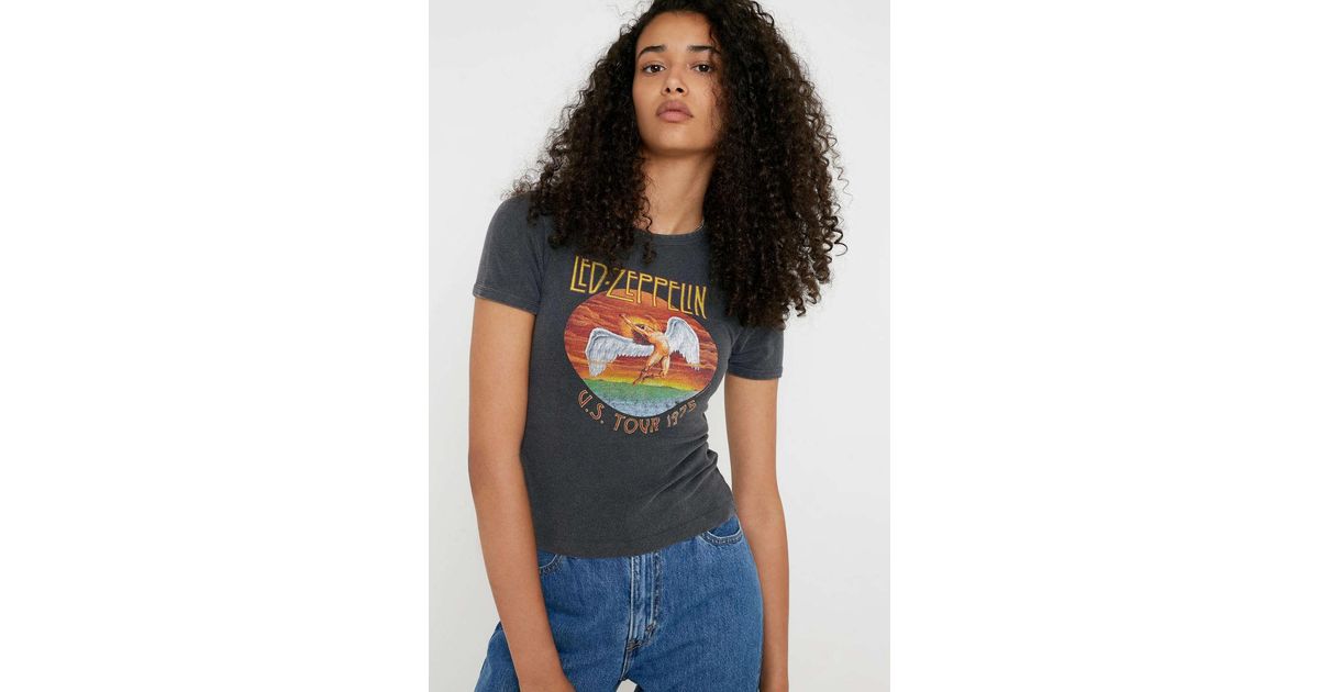 Urban Outfitters Uo Led Zeppelin Baby T-shirt | Lyst