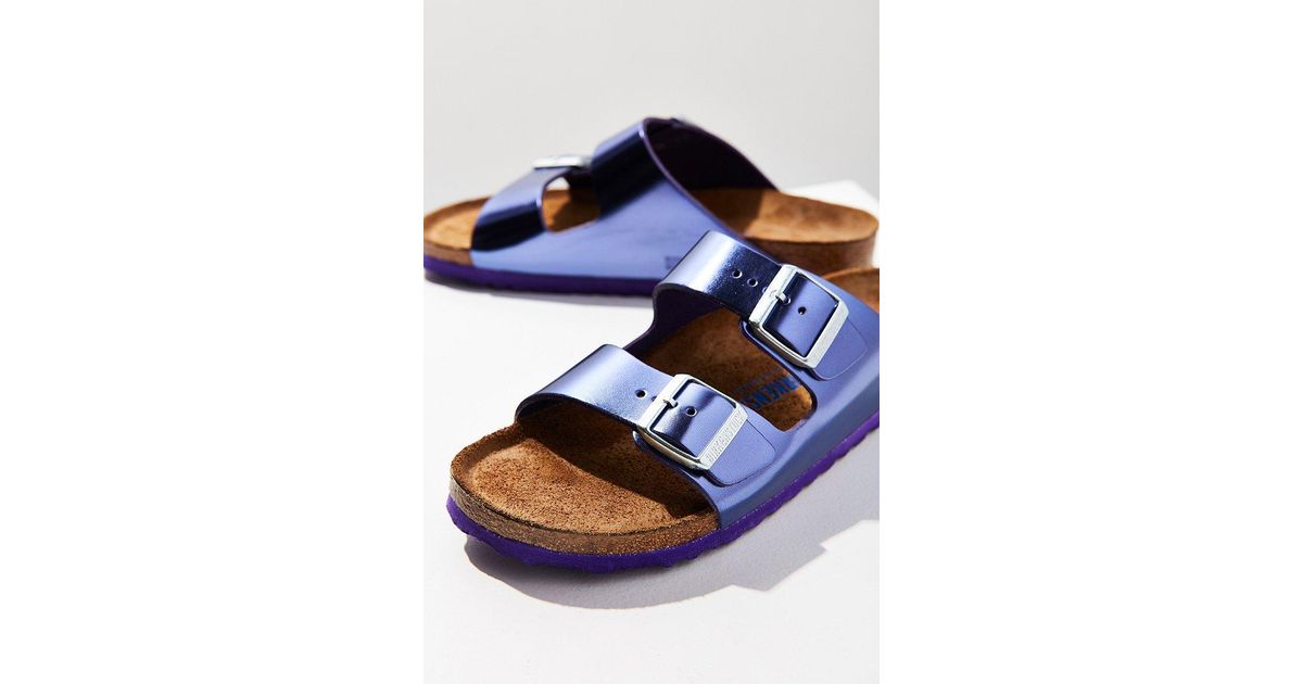 Birkenstock arizona metallic purple store