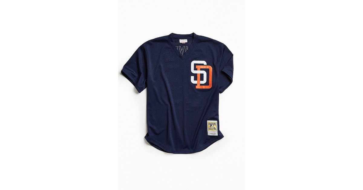 MITCHELL AND NESS San Diego Padres Shirt BMTRTP20151-SDPWHIT - Shiekh