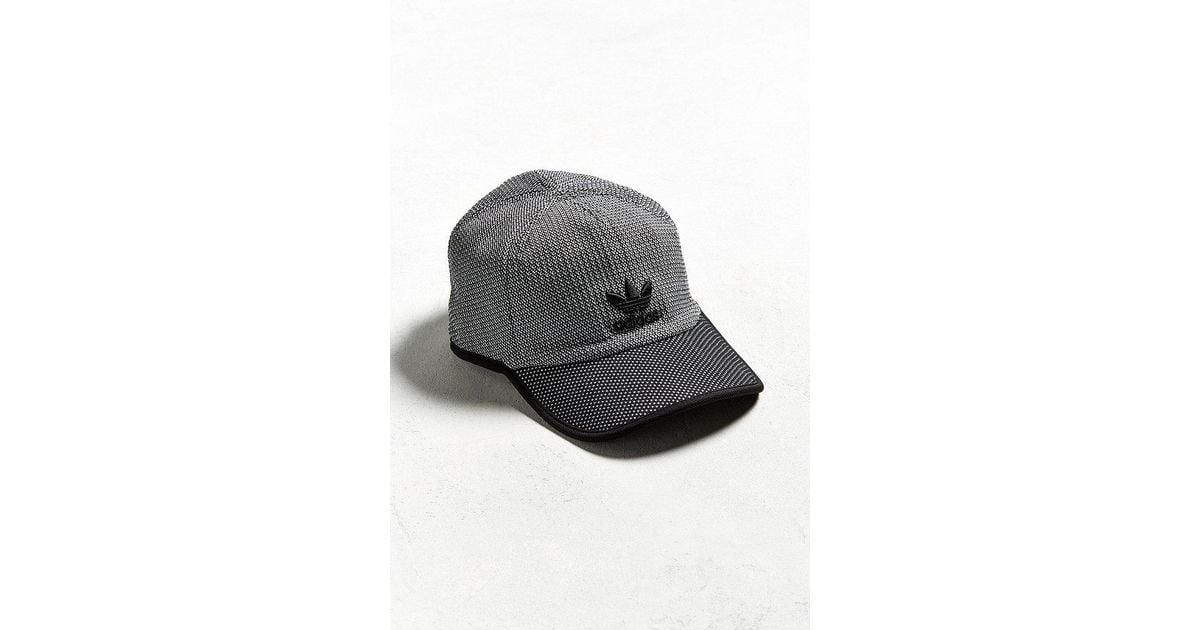 adidas Originals Synthetic Primeknit Precurve Baseball Hat in Black for Men  | Lyst