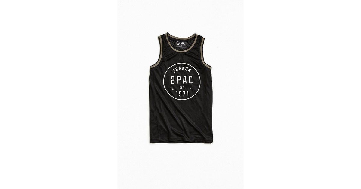 tupac green nike basketball jersey