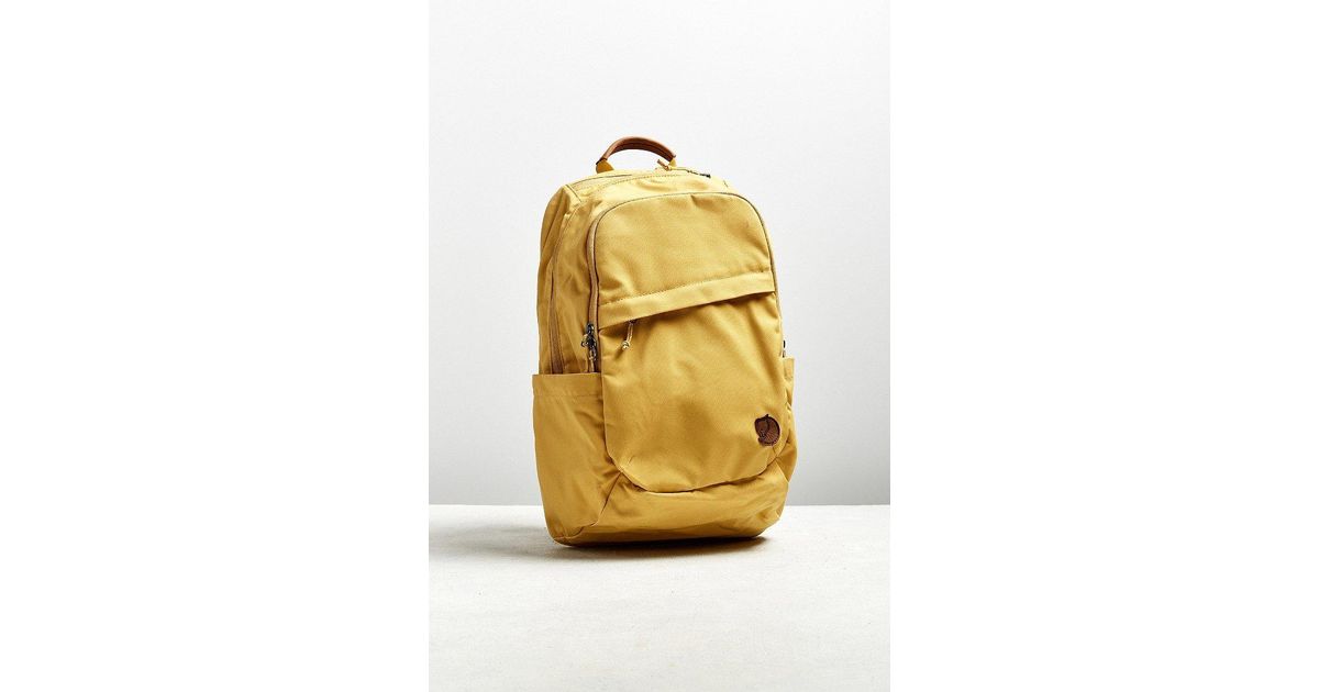 fjallraven backpack mustard