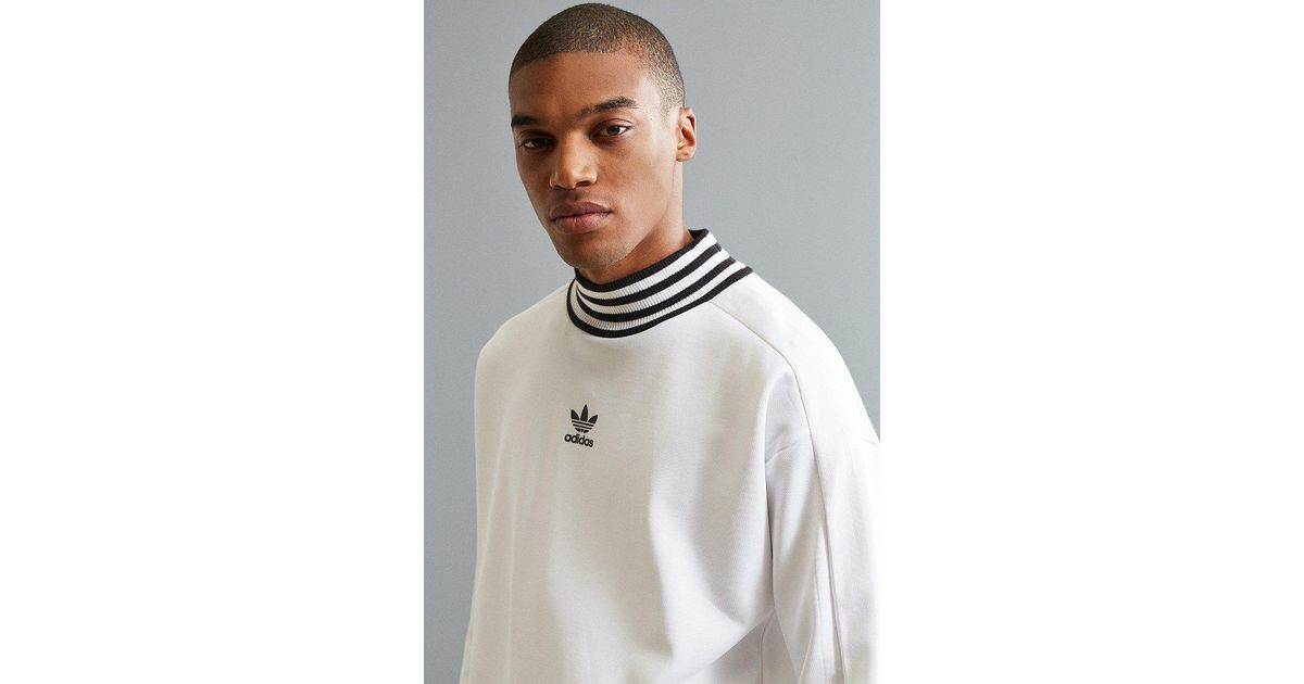 Adidas originals 2025 mock neck sweatshirt