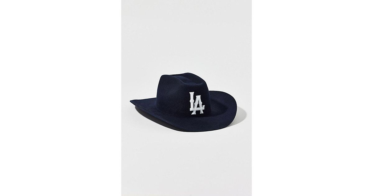 Urban Outfitters La Angels Felt Cowboy Hat in Blue | Lyst display picture 3