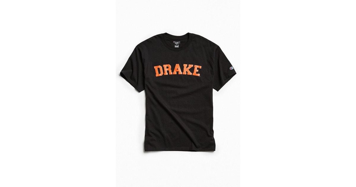 Champion Champion X Uo Drake Tee in Black for Men | Lyst