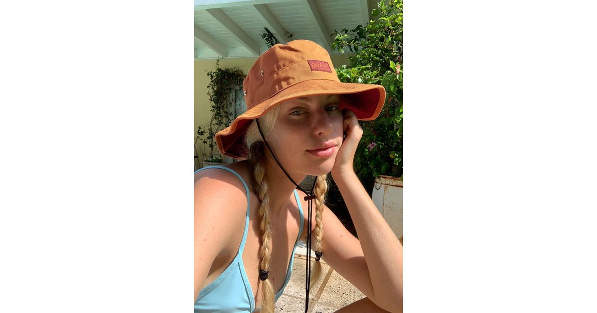 Safari Bucket Hat in Brown 