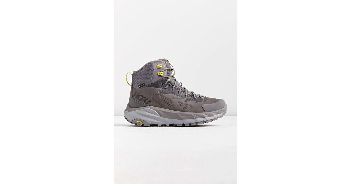 Hoka One One Leather Hoka One One Kaha Gore-tex Boot in Cream (Natural) for Men - Lyst