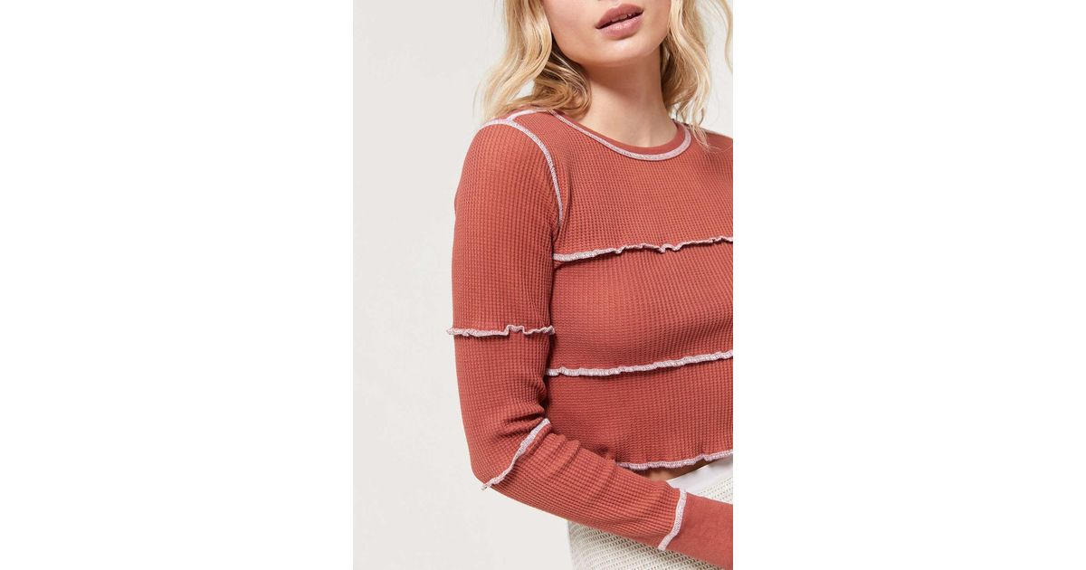 urban outfitters thermal top