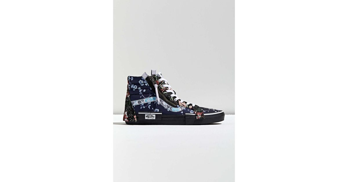 vans floral sk8 hi reissue cap