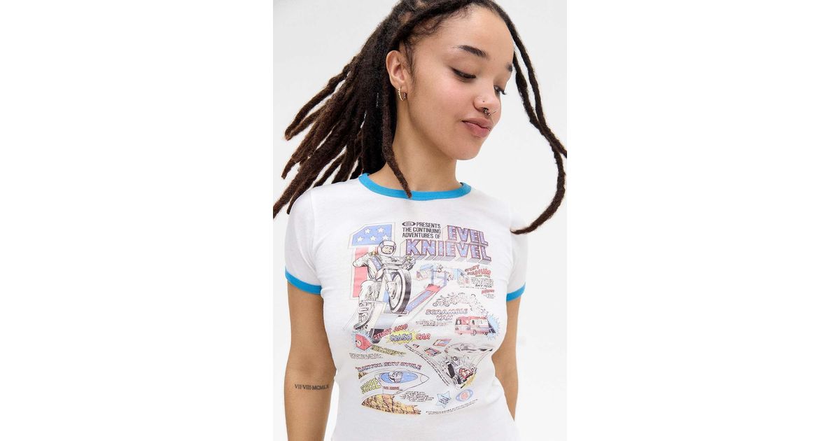 T-shirt Donna Urban Backwoods Robbie The Evil Rabbit, Cotone Spesso 190g, Regular Fit - 5