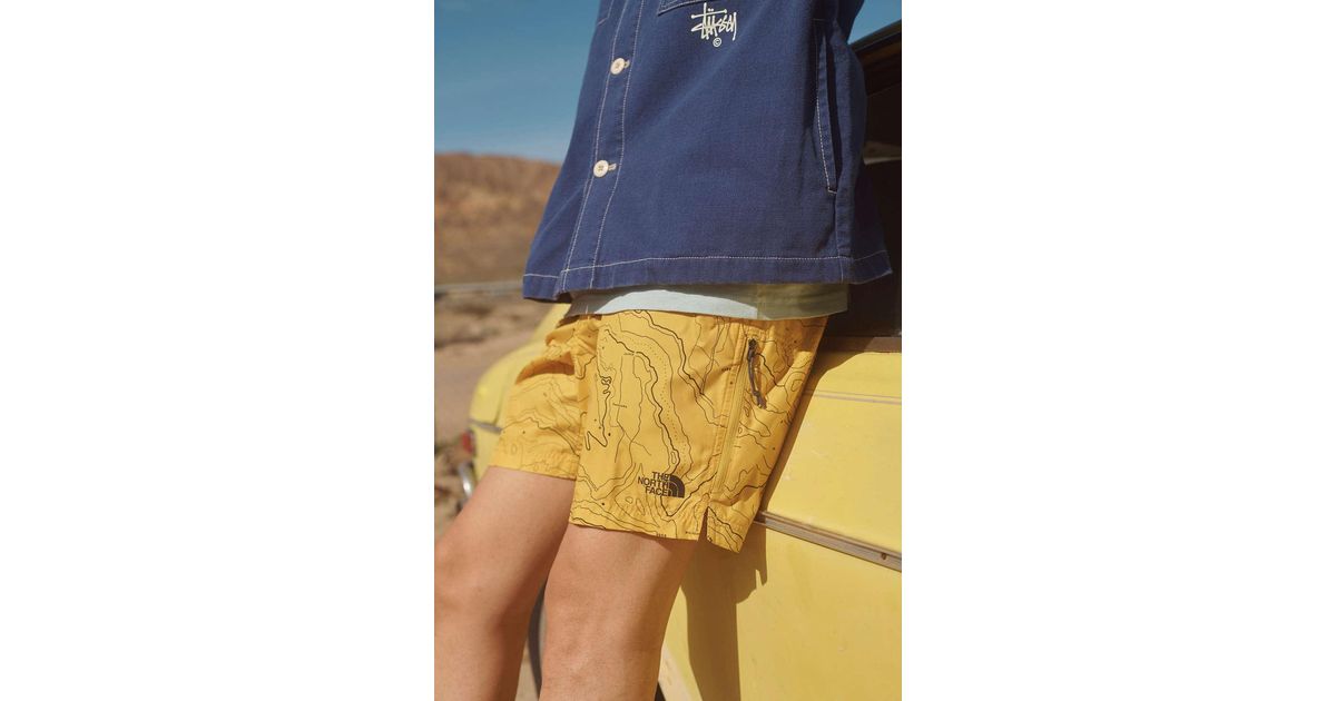 north face topography shorts