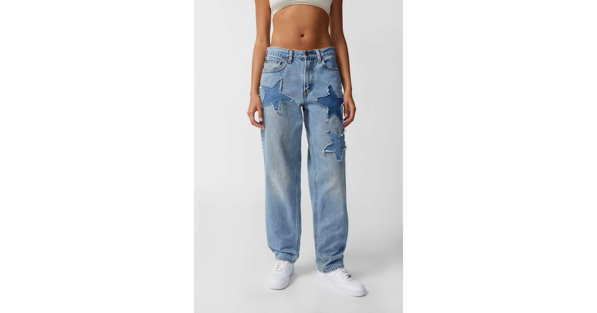 Urban Renewal Remade Levi's Star Patch Jean in Blue