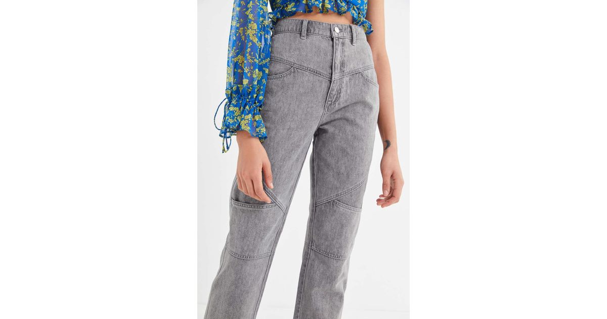 bdg seamed high rise jean