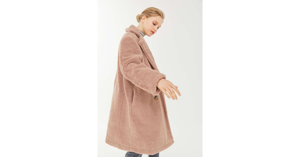 uo teddy coat
