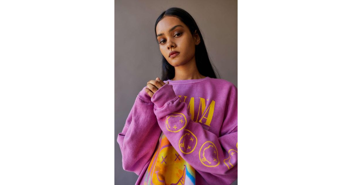 nirvana sweatshirt urban outfitters