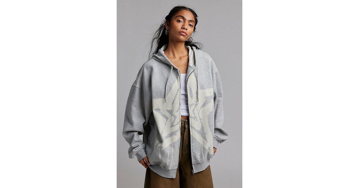 @UoxoUyr DINOSAUR PRINT SWEATSHIRT - Gray | ZARA United States