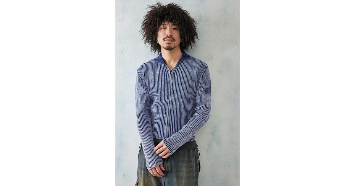 Jaded London Lucid Knit Track Top in Blue | Lyst UK Jaded London Lucid Knit Track Top in Blue | Lyst UK