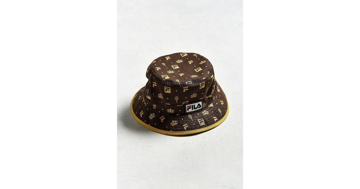 urban outfitters fila bucket hat