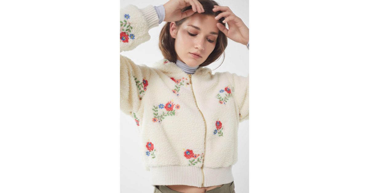 urban outfitters sherpa cardigan