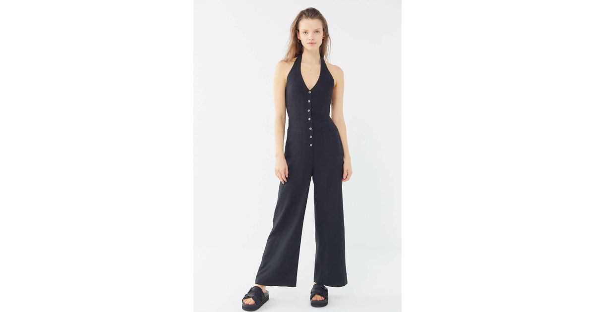urban outfitters linen overalls